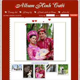 Bạn có thể post hình cưới của mình để bạn bè người thân xa gần cùng xem...